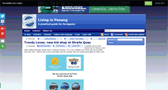 Desktop Screenshot of livinginpenang.com